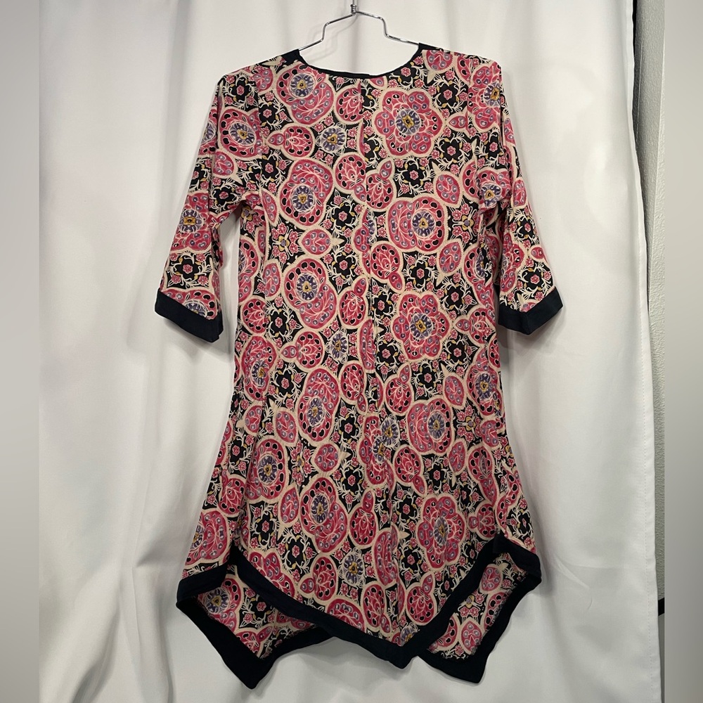 Aller Simplement Multicolored 3/4 Sleeve Tunic W/… - image 7